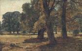FRASER Alexander, Jnr. Sketch In Stoke Park FRASER Alexander, Jnr. Sketch In Stoke Park