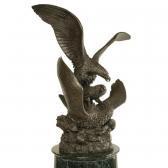 FRATIN Christophe Two Eagles Battling A Lynx FRATIN Christophe Two Eagles Battling A Lynx