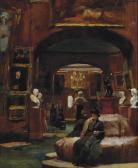 FRAZER William Miller Interior Of The Scottish National Gallery FRAZER William Miller Interior Of The Scottish National Gallery