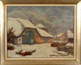 FREDERICK BOOK STABLE William Farm In Winter FREDERICK BOOK STABLE William Farm In Winter