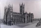 FREDERICK PHYSICK John The South West View Of Canterbury Cathedral FREDERICK PHYSICK John The South West View Of Canterbury Cathedral