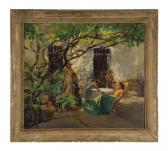 FREEMAN Jane Patio In Southern France FREEMAN Jane Patio In Southern France