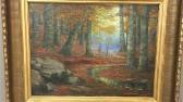 FREEMAN Lloyd Autumn Landscape With Stream FREEMAN Lloyd Autumn Landscape With Stream