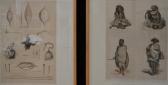 FRENCH GEORGE Pair Of Prints FRENCH GEORGE Pair Of Prints