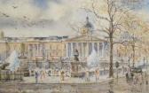FRENCH Paula "trafalgar Square, National Gallery" FRENCH Paula "trafalgar Square, National Gallery"