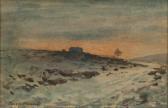 FRENCH Percy Tyrone Snowscape FRENCH Percy Tyrone Snowscape