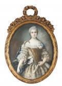 FRENCH SCHOOL Retrato Da Infanta D. Maria Teresa Rafaela De Espanha FRENCH SCHOOL Retrato Da Infanta D. Maria Teresa Rafaela De Espanha