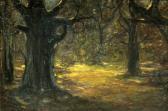 FRENZEL Oskar Mondnacht Im Wald FRENZEL Oskar Mondnacht Im Wald