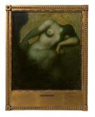 FREY-MOOCK Adolf Sitzender Akt FREY-MOOCK Adolf Sitzender Akt