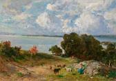 FREY Wilhelm Blick Auf Die Die Insel Reichenau FREY Wilhelm Blick Auf Die Die Insel Reichenau