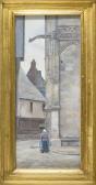 fridlander e. An Elderly Lady By A Cathedral fridlander e. An Elderly Lady By A Cathedral