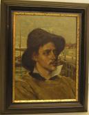 FRIEDERSDORFF Robert "portrait Eines Fischers". FRIEDERSDORFF Robert "portrait Eines Fischers".