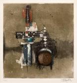 FRIEDLAENDER Johnny Abstract Composition FRIEDLAENDER Johnny Abstract Composition