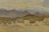 FRIES Charles Arthur Silent Places, Desert Near Morongo Mountains, Near Palm Springs FRIES Charles Arthur Silent Places, Desert Near Morongo Mountains, Near Palm Springs
