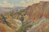 FRIES Charles Arthur The Painted Gorge At Torrey Pines FRIES Charles Arthur The Painted Gorge At Torrey Pines