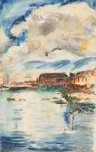 FRIESZ Emile Othon Le Port De Toulon FRIESZ Emile Othon Le Port De Toulon