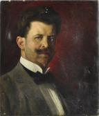 FRITZ Bersch Portrait Eines Jungen Mannes FRITZ Bersch Portrait Eines Jungen Mannes