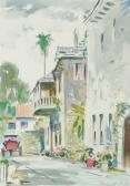 FRITZ Emmett St. Augustine Florida Street Scene FRITZ Emmett St. Augustine Florida Street Scene