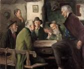 FROBOESE W. L. Senioren In Der Wirtsstube Bei Betrachtung Eines Gegenstandes FROBOESE W. L. Senioren In Der Wirtsstube Bei Betrachtung Eines Gegenstandes