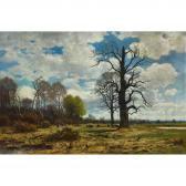 FROLICHER Otto Herbstlandschaft Mit Hirtin Und Schafen FROLICHER Otto Herbstlandschaft Mit Hirtin Und Schafen