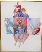 FUCHS Bernie A Tv Guide Illustration FUCHS Bernie A Tv Guide Illustration