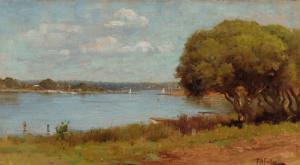 Florence Ada Fuller - The Swan River, Perth