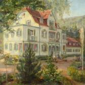 FUNKE Helene Frühlingslandschaft Mit Villa FUNKE Helene Frühlingslandschaft Mit Villa