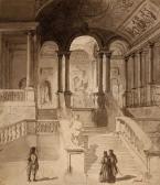 GABARDI GIACOMO Inside Of Palace With Figures GABARDI GIACOMO Inside Of Palace With Figures