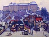 GABDA Vasily Georgievich Ville Sous La Neige GABDA Vasily Georgievich Ville Sous La Neige