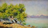 GAGLIARDINI Julien Gustave La Cote D'antibes GAGLIARDINI Julien Gustave La Cote D'antibes