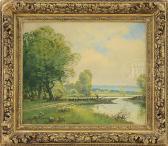 GALIEN-LALOUE Eugene Two Landscapes GALIEN-LALOUE Eugene Two Landscapes