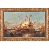GALLARD-LEPINAY Paul Ch. Emmanuel Ships In Venice GALLARD-LEPINAY Paul Ch. Emmanuel Ships In Venice