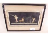 GALLO Giovanni Pompeii Charriot Race With Putti And Deer GALLO Giovanni Pompeii Charriot Race With Putti And Deer