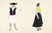 GALLOIS Emile Trajes Regionales GALLOIS Emile Trajes Regionales