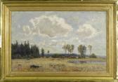 GAMPERT Otto Landscape With Roe Deer GAMPERT Otto Landscape With Roe Deer