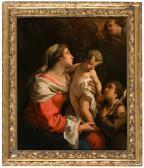 GANDOLFI Gaetano La Virgen Con El Niño Y San Juan Niño GANDOLFI Gaetano La Virgen Con El Niño Y San Juan Niño