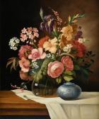 GARCIA MATA Eulalio Floral Still Life GARCIA MATA Eulalio Floral Still Life