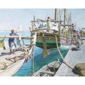 GARDIER du Raoul L'arrivée Du Bateau GARDIER du Raoul L'arrivée Du Bateau