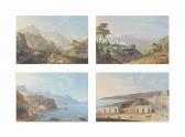 GATTA della Saverio Xavier Four Views Of The Bay Of Naples And The Amalfi Coast GATTA della Saverio Xavier Four Views Of The Bay Of Naples And The Amalfi Coast