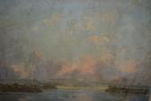 GATTI I.G. Poole And River Landscape GATTI I.G. Poole And River Landscape