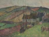 GAUGUIN Paul Chaumières Au Flanc De La Montagne Sainte-marguerite GAUGUIN Paul Chaumières Au Flanc De La Montagne Sainte-marguerite