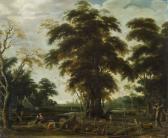 GEEL van Jacob Bewaldete Landschaft GEEL van Jacob Bewaldete Landschaft