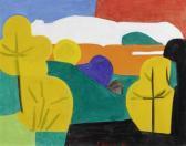 GEHR Ferdinand Abstract Landscape GEHR Ferdinand Abstract Landscape