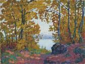 GEIGER Ernst Samuel Blick Aus Dem Herbstwald GEIGER Ernst Samuel Blick Aus Dem Herbstwald