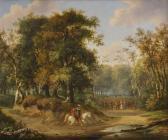 GELISSEN Maximilien Lambert Henri De Navarre Sauvant La Vie De Charles Ix Lors D'une Chasse GELISSEN Maximilien Lambert Henri De Navarre Sauvant La Vie De Charles Ix Lors D'une Chasse