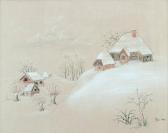 GENERALIC Ivan Farmsteads In Winter GENERALIC Ivan Farmsteads In Winter
