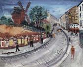 GENIN Lucien Moulin Du Blute-fin, Rue Lepic GENIN Lucien Moulin Du Blute-fin, Rue Lepic