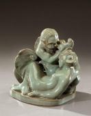 GENSOLI Maurice Figurant Un Triton Et Une Sirène GENSOLI Maurice Figurant Un Triton Et Une Sirène