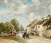 GEORGES Jean-Louis L'air Du Temps Moderne, Le Passage De La Voiture GEORGES Jean-Louis L'air Du Temps Moderne, Le Passage De La Voiture