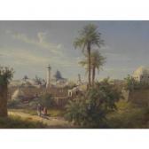 GEORGI Friedrich Otto View Of Jerusalem GEORGI Friedrich Otto View Of Jerusalem